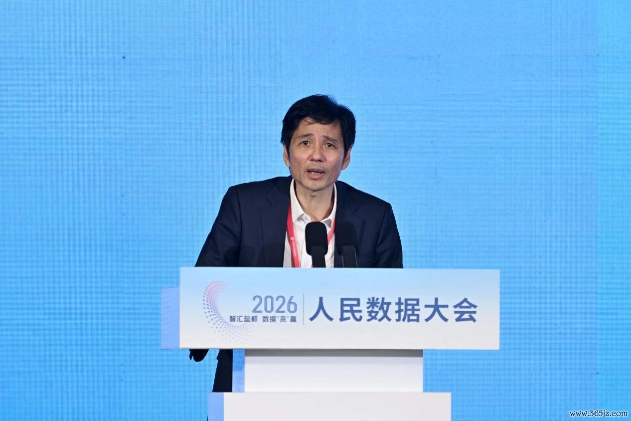 深圳市恒天吉科技本事发展有限公司（建筑港）董事长肖汉宇。东谈主民网记者 翁奇羽摄