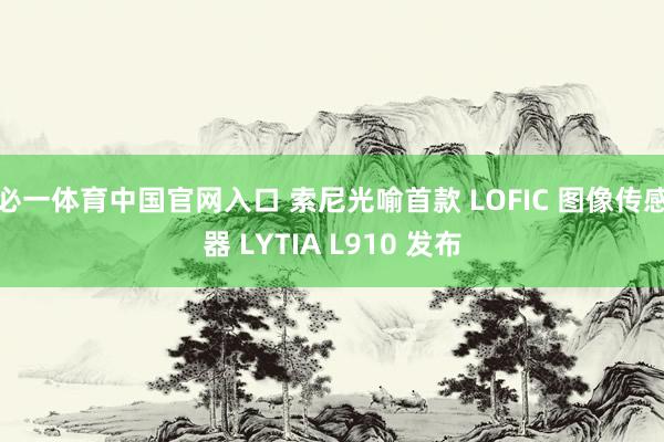 必一体育中国官网入口 索尼光喻首款 LOFIC 图像传感器 LYTIA L910 发布